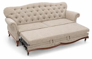 Canapea lemn masiv Milan II 206/160 x 90/56 x 98/46 cm - Da