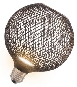 Bec LED Osram DECOR FLAT G125 E27/3,5W/230V 2700K negru