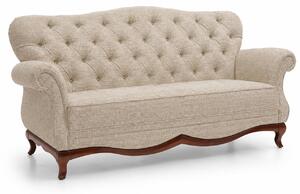 Canapea lemn masiv Milan II 206/160 x 90/56 x 98/46 cm - Nu