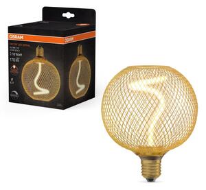 Bec LED dimabil Osram DECOR FILAMENT G125 E27/3,5W/230V 1800K auriu