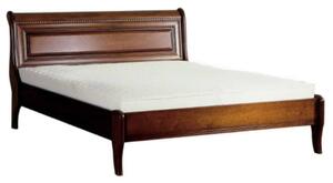 Pat lemn masiv nuc Ravino 140/160/180x200 cm - 140x200