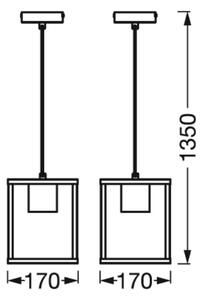 Lustră pe cablu Ledvance DECOR NAIROBI 1xE27/15W/230V