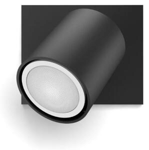 Spot LED dimabil Philips Hue RUNNER 1xGU10/4,2W/230V negru + telecomandă