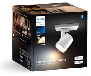 Spot LED dimabil Philips Hue RUNNER 1xGU10/4,2W/230V alb + telecomandă