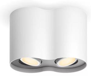 Spot LED dimabil Philips Hue PILLAR 2xGU10/4,2W/230V alb + telecomandă