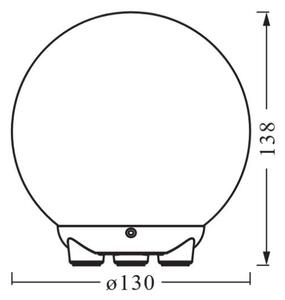 Ledvance - Lampă de birou SMART+ MAGIC LED RGBW reglabilă, 2,5 W/5 V, Wi-Fi