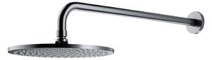 Omnires SlimLine cap de duș cu braț 25x25 cm rotund || WGSET1NI