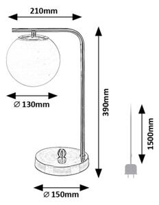 Lampă de masă Rabalux 74203 KIARA 1xE27/35W/230V