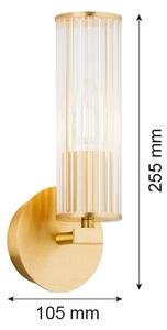 Aplică Argon 8497 HAMPTON 1xE14/7W/230V auriu