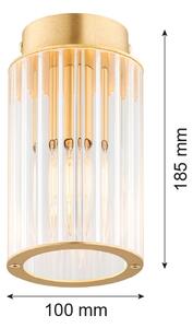 Plafonieră Argon 8501 HAMPTON 1xE14/7W/230V auriu