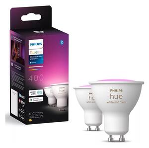 SET 2x bec LED RGBW dimabil Philips Hue WACA GU10/4,2W/230V 2000-6500K