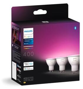 SET 3x bec LED RGBW dimabil Philips Hue WACA GU10/4,2W/230V 2000-6500K