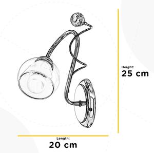 Aplică ONLI WENDY 1xE14/6W/230V crom lucios
