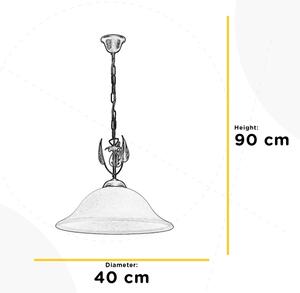Lustră pe lanț ONLI MIRA 1xE27/22W/230V d. 40 cm