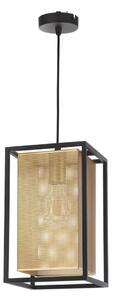 Lustră pe cablu ONLI MALIK 1xE27/22W/230V auriu/negru