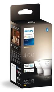 SET 2x bec LED dimabil Philips Hue WHITE GU10/4,2W/230V 2700K