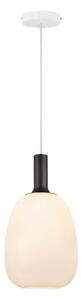 Nordlux - Candelabru pe cablu ALTON 1xE27/60W/230V alb/negru/alama