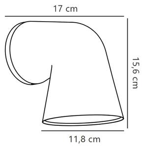 Aplică de exterior Nordlux FRONT 1xGU10/28W/230V IP44 alb