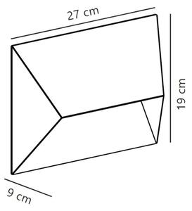 Aplică de exterior Nordlux PONTIO 2xGU10/25W/230V IP54