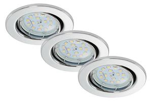 SET 3x Corp de iluminat LED pentru baie Briloner 7220-038 FIT 1xGU10/5W/230V