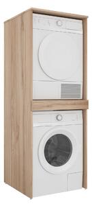 Dulap pentru mașina de spălat Lymfa 70 (stejar). Promo -17%. 1158106
