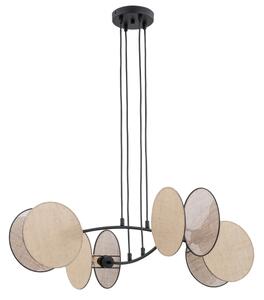 Lustră pe cablu MOTIF 4xE14/10W/230V bej