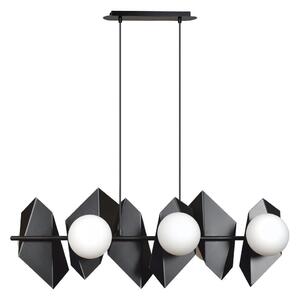 Lustră pe cablu DRIFTON 6xE14/10W/230V negru