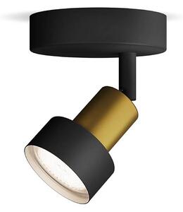 Spot Philips CONDUIT 1xGU10/5W/230V negru/alamă