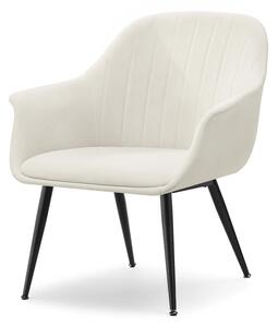 Fotoliu de design Osmogos (crem + negru). Promo -18%. 1136251