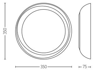 Plafonieră LED dimabilă Philips FLETA LED/10W/230V 2700K alb