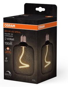 Bec LED dimabil Osram DECOR FILAMENT E27/3,5W/230V 1800K negru