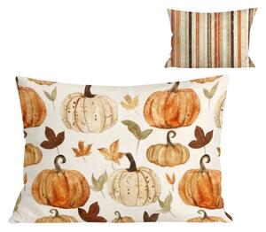 Fata de perna din flanel PUMPKINS & STRIPES 50x70 cm, colorata