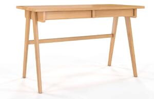 Birou lemn masiv Baraga Personalizabil, 120 × 65 × 75 cm - Natur