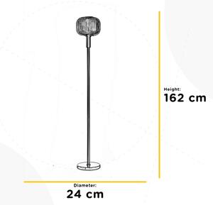 Lampadar ONLI DOROTY 1xE27/22W/230V albastru/auriu