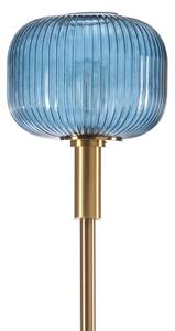 Lampadar ONLI DOROTY 1xE27/22W/230V albastru/auriu