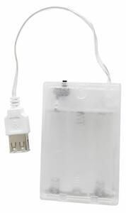 Decorațiune LED neon de perete LOVE LED/3W/3xAA roz