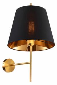 Lampă de perete ELENA 1xE27/20W/230V negru