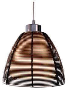 Lustră pe cablu Deko-Light 342026 FILO 1xE27/60W/230V d. 19 cm negru