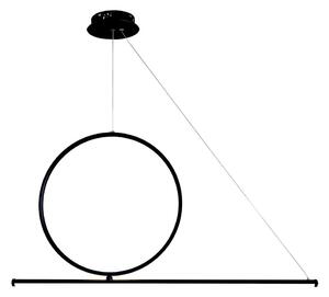 Lustră LED pe cablu LED/32W/230V 3000K negru