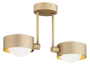 Lustră pe tijă pentru baie Argon 7215 MASSIMO PLUS 2xG9/6W/230V IP44 auriu