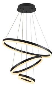 Lustră LED dimabilă pe cablu LED/85W/230V 3000-6500K + telecomandă