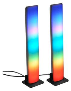 SET 2x lampă LED RGB dimabilă de masă LED/5W/5V + telecomandă