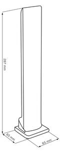 SET 2x lampă LED RGB dimabilă de masă LED/5W/5V + telecomandă