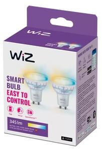 SET 2x LED Bec PAR16 GU10/4,7W/230V 2700-6500K CRI 90 Wi-Fi WiZ dimabil
