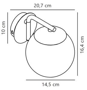 Lampă de masă Nordlux GRANT 1xE14/40W/230V