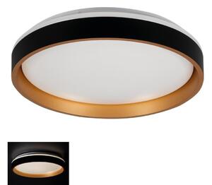 Plafonieră LED Kanlux 37324 SOLN LED/17,5W/230V d. 38 cm negru/auriu