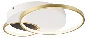 Plafonieră dimabilă BENITO LED/31W/230V 3000-6500K alb/auriu