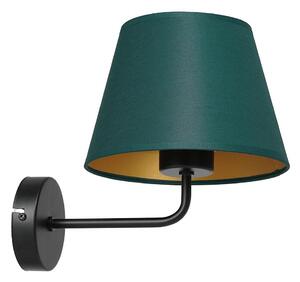 Lampă de perete ARDEN 1xE27/60W/230V verde/aurie