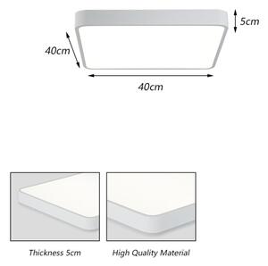 Brilagi - Plafonieră LED POOL SQUARE, 36W, 230V, 40x40 cm, albă