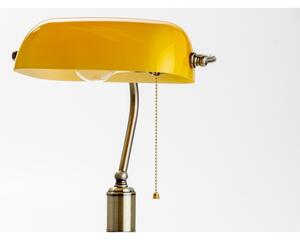 Lampă de masă Brilagi BANK OFFICE 1xE27/60W/230V alamă/portocaliu